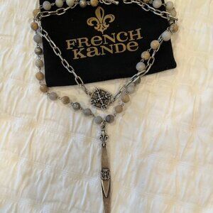 French Kande Necklace + Earring set